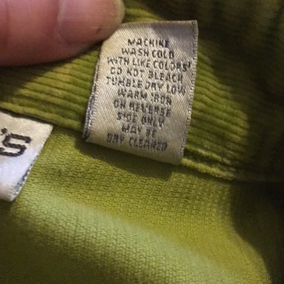 Chico’s Lime Corduroy Jacket - Picture 4 of 8